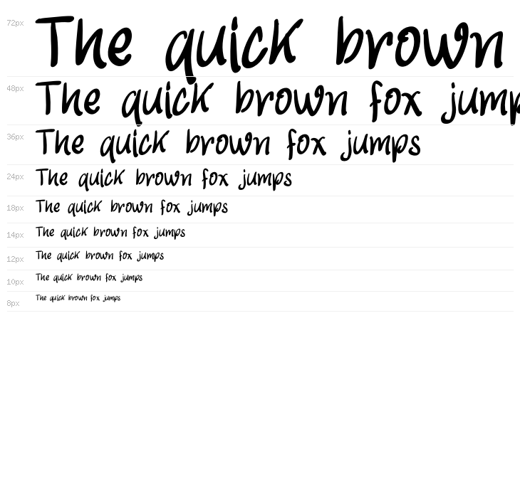 My First Font Regular Waterfall