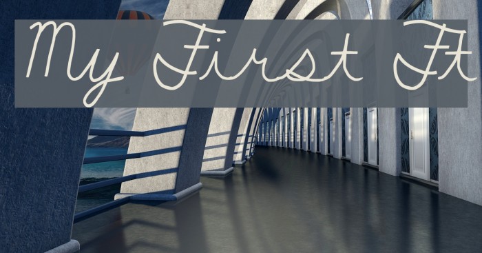 My First Ft Font examples