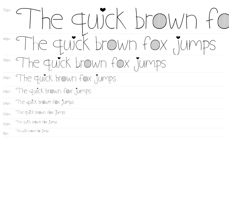 My Font Addiction Regular Waterfall