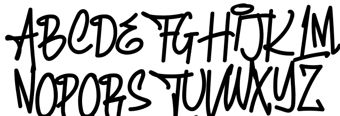 My Fox Font UPPERCASE