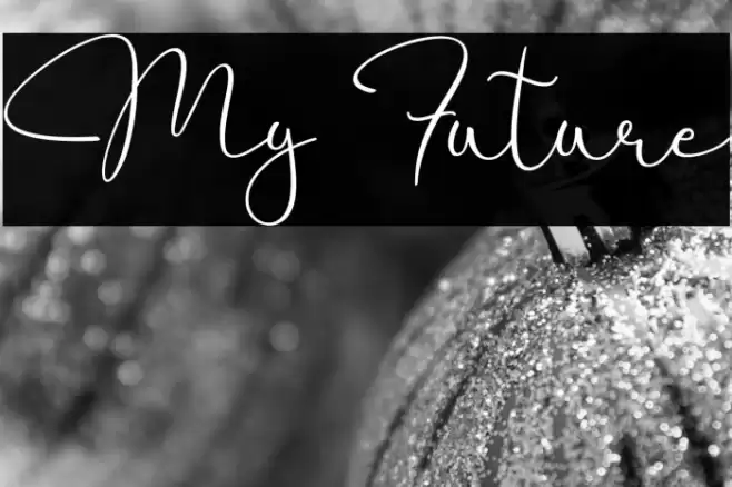 My Future Font examples