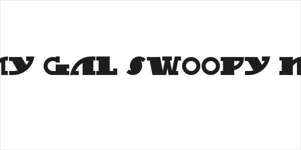My Gal Swoopy NF Logo