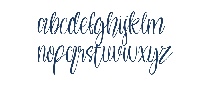 My Girl Regular Lowercase