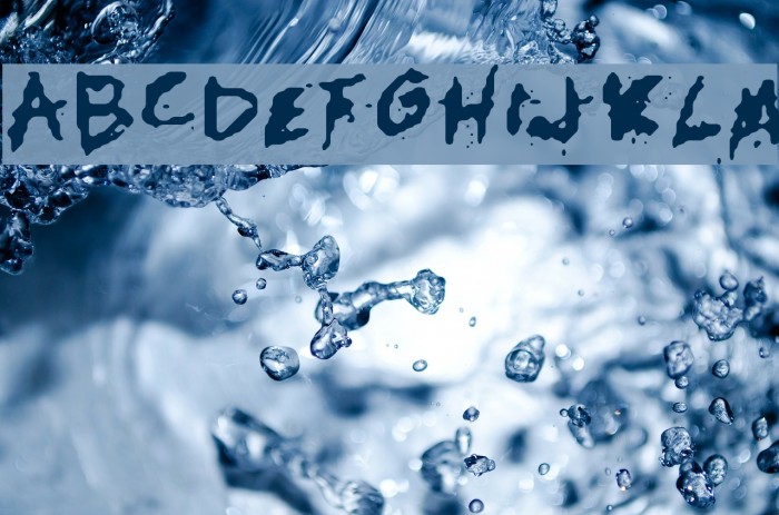 My Hand Fights Font examples