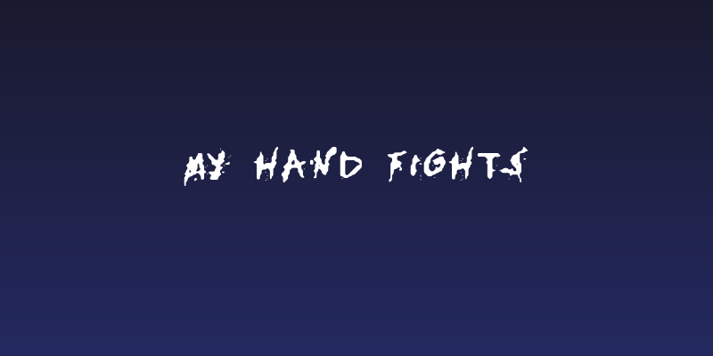 My Hand Fights Social Header