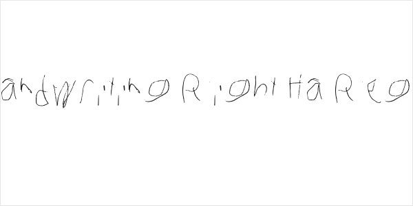 My Handwriting Right Ha Regular Logo
