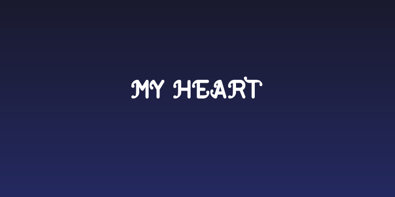 My Heart Social Header