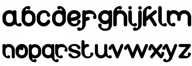 My Heart Schriftart Kleinbuchstaben