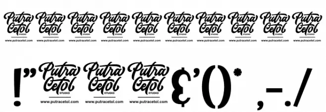 My Hero Father Font OTHER CHARS