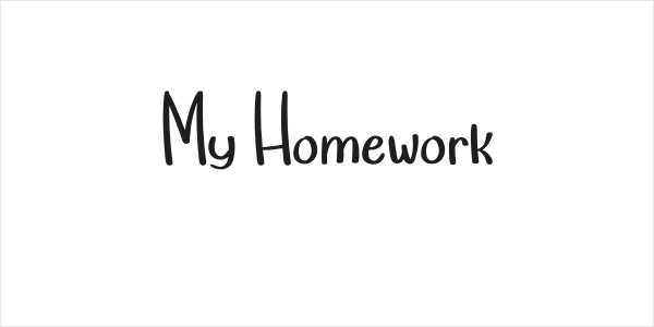 My Homework Logo