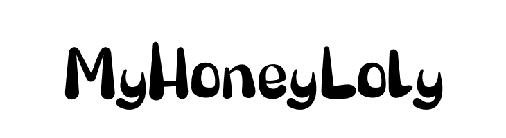 My Honey Loly  नि: शुल्क फ़ॉन्ट्स डाउनलोड