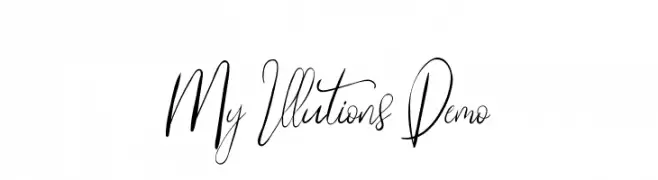 My Illutions Demo  Fuentes Gratis Descargar