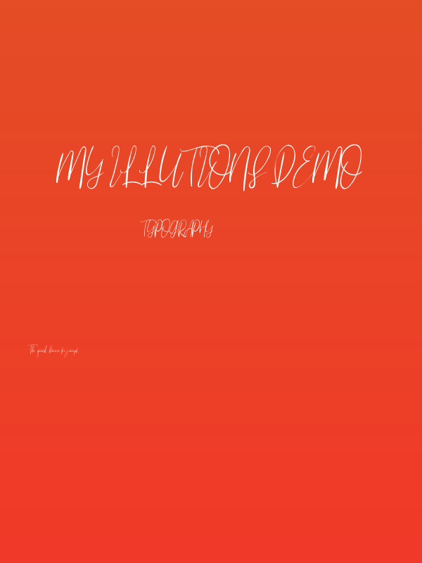 My Illutions Demo Poster