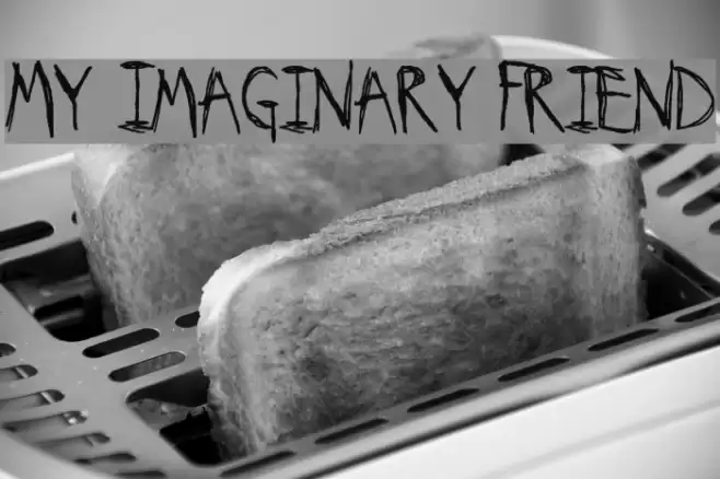 My Imaginary Friend フォント examples
