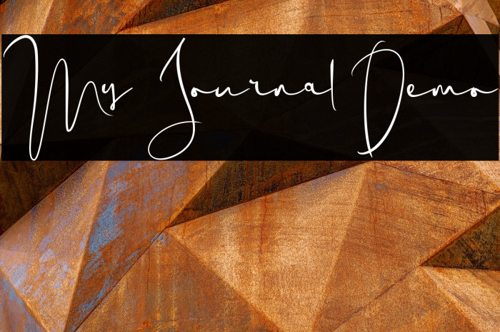 My Journal Demo Fuentes examples