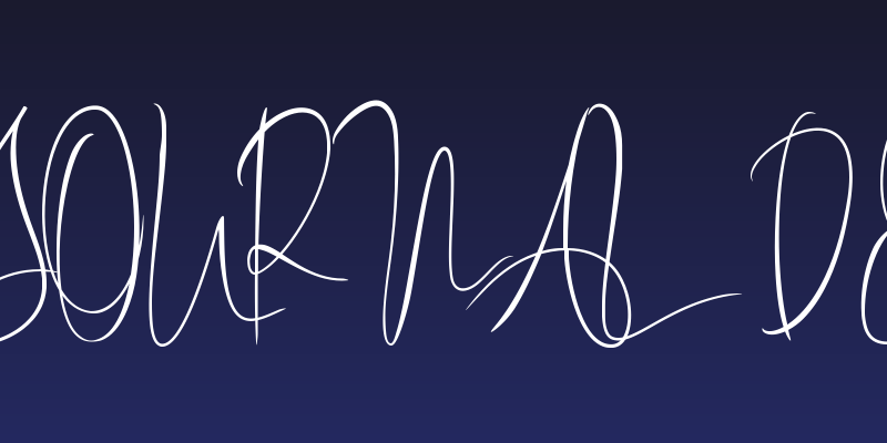 My Journal Demo Social Header