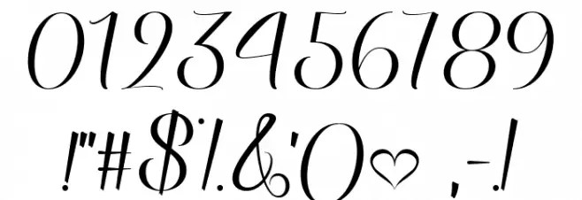 My Last Breath Regular Font OTHER CHARS