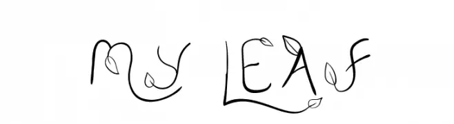 My Leaf  baixar fontes gratis