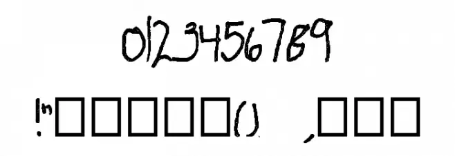 My Left Font Fonte OUTROS PERSONAGENS