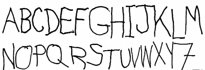 My Left Font Schriftart Groß