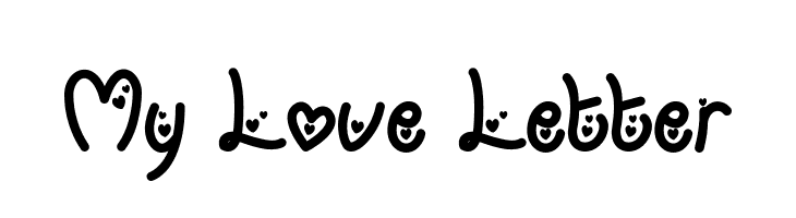 My Love Letter  免费字体下载