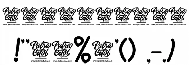 My Love Letter Font OTHER CHARS