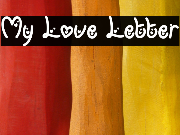 My Love Letter Example 2