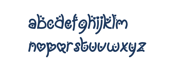 My Love Letter Lowercase