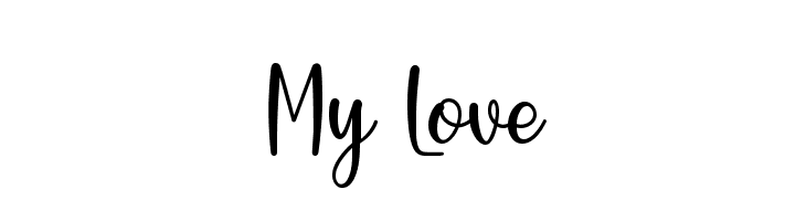 My Love Fonte