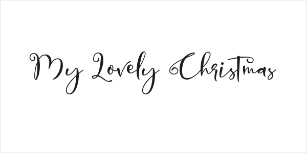 My Lovely Christmas Logo