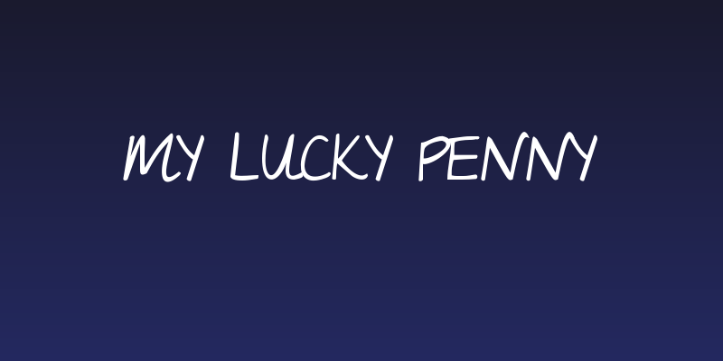 My Lucky Penny Social Header