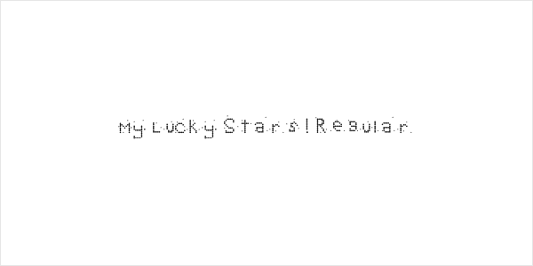 My Lucky Stars! Regular Logo
