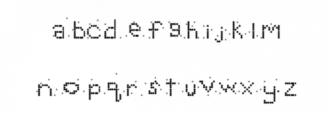 My Lucky Stars! Regular Font LOWERCASE