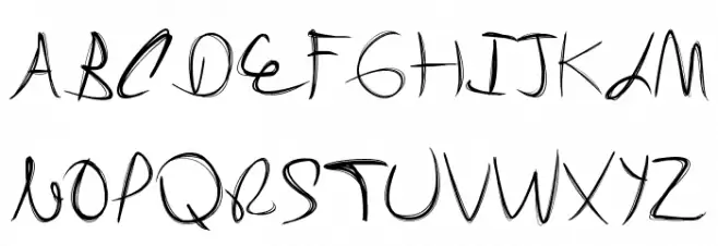 My Mom's Font Шрифта ВЕРХНИЙ