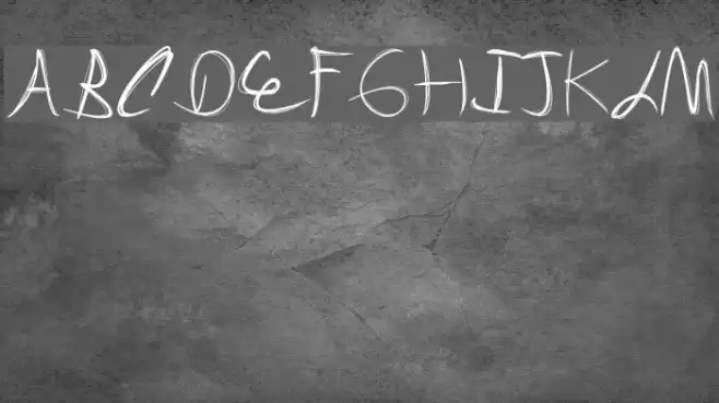 My Mom´s Font Font examples