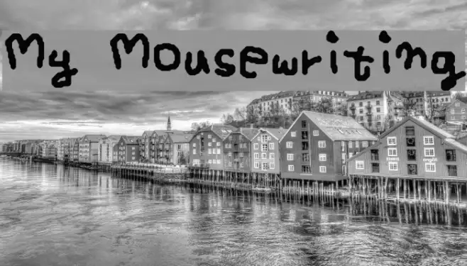 My Mousewriting Example 2