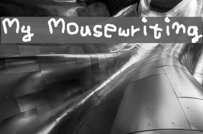 My Mousewriting Example 3