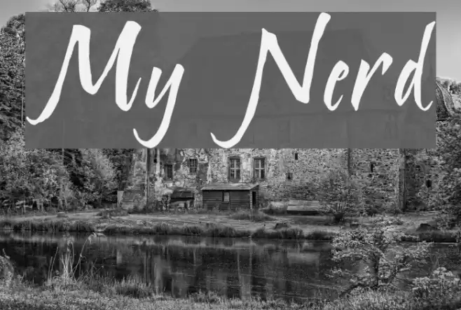 My Nerd フォント examples