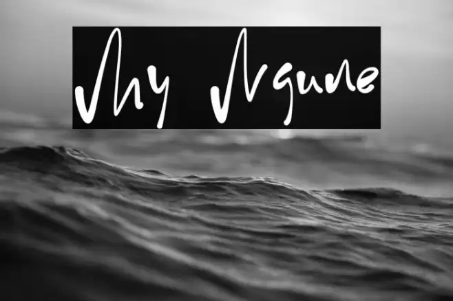 My Ngune Caratteri examples