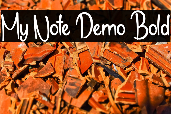 My Note Demo Bold Example 3