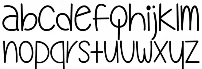 My Oh My Schriftart Groß
