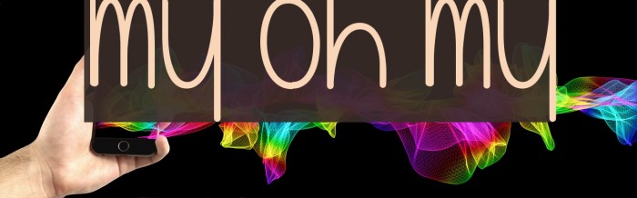 My Oh My フォント examples