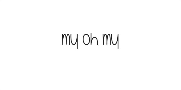 My Oh My Logo