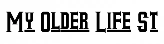 My Older Life St  les polices de caractères gratuit tlcharger