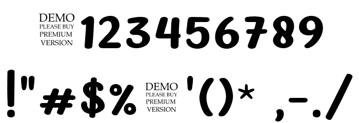 My Olivin Bold Font OTHER CHARS