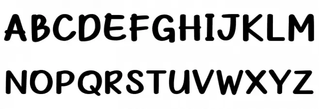 My Olivin Bold Schriftart Groß