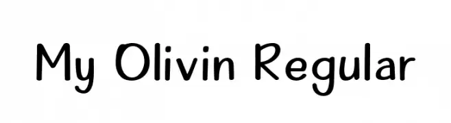 My Olivin Regular  Fuentes Gratis Descargar