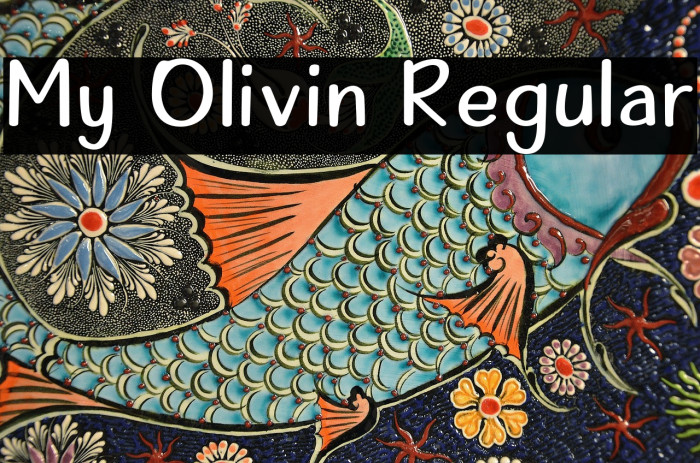 My Olivin Regular Example 1