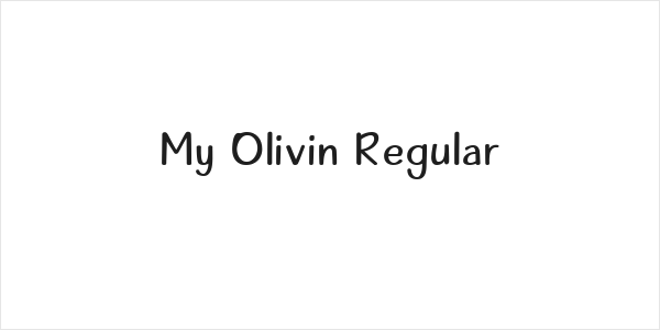 My Olivin Regular Logo