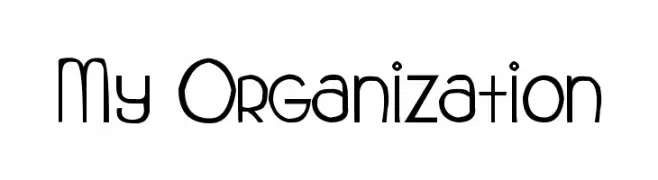 My Organization  font caratteri gratis